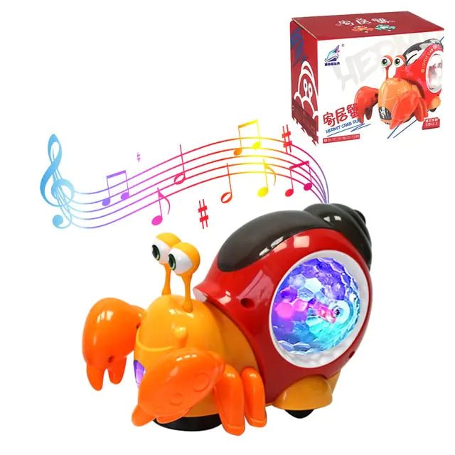 Cute Sensing Crawling Crab Baby Toy - BABYSE