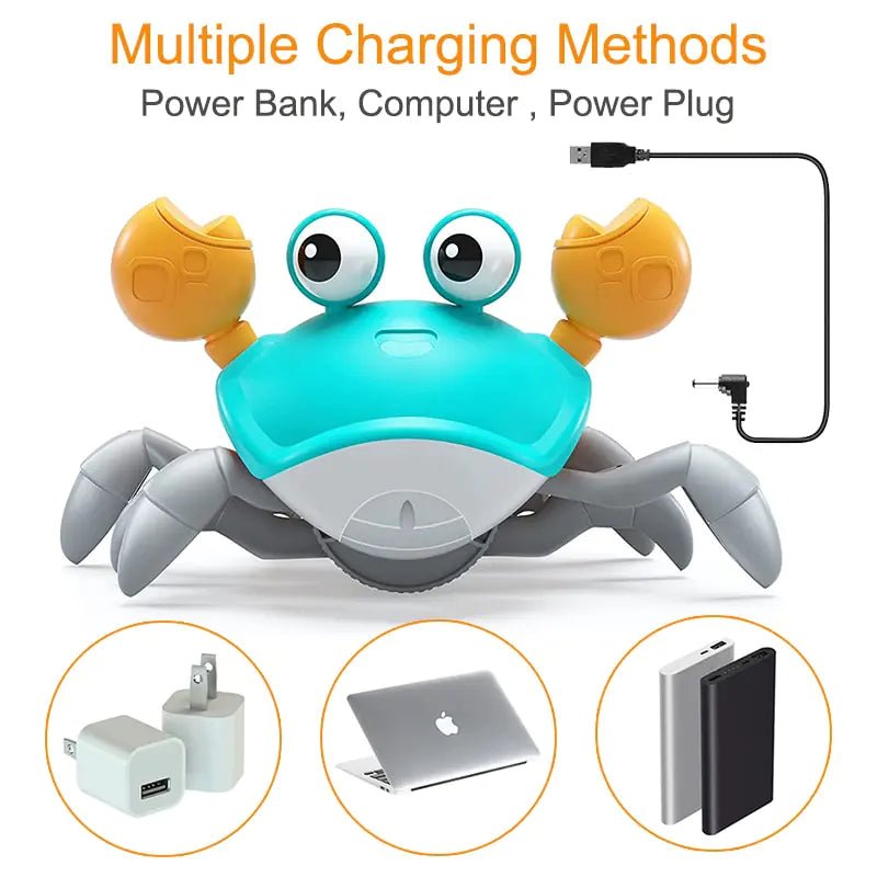 Cute Sensing Crawling Crab Baby Toy - BABYSE