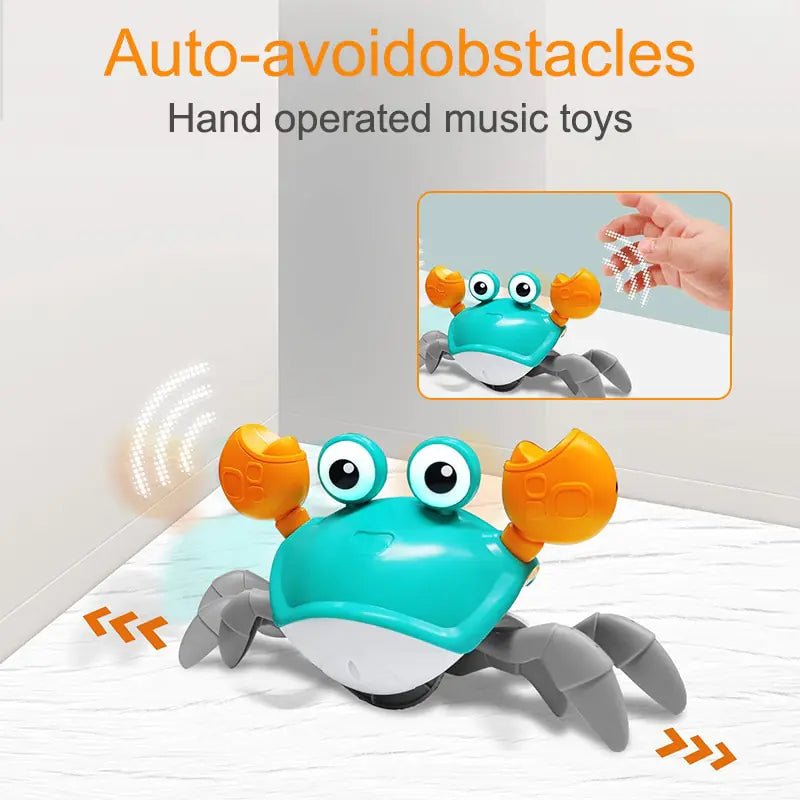 Cute Sensing Crawling Crab Baby Toy - BABYSE